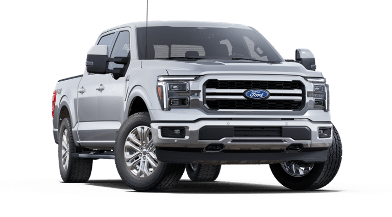 2025 Iconic Silver Metallic Ford F-150 LARIAT 4X4 Truck